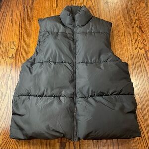 Black Puffer Vest Asos